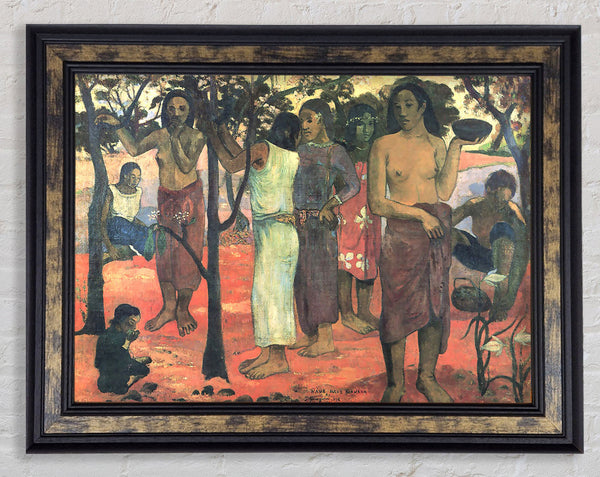 Gauguin Nava Nava Mehana Framed Print