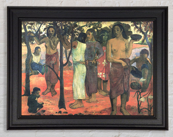Gauguin Nava Nava Mehana Framed Print