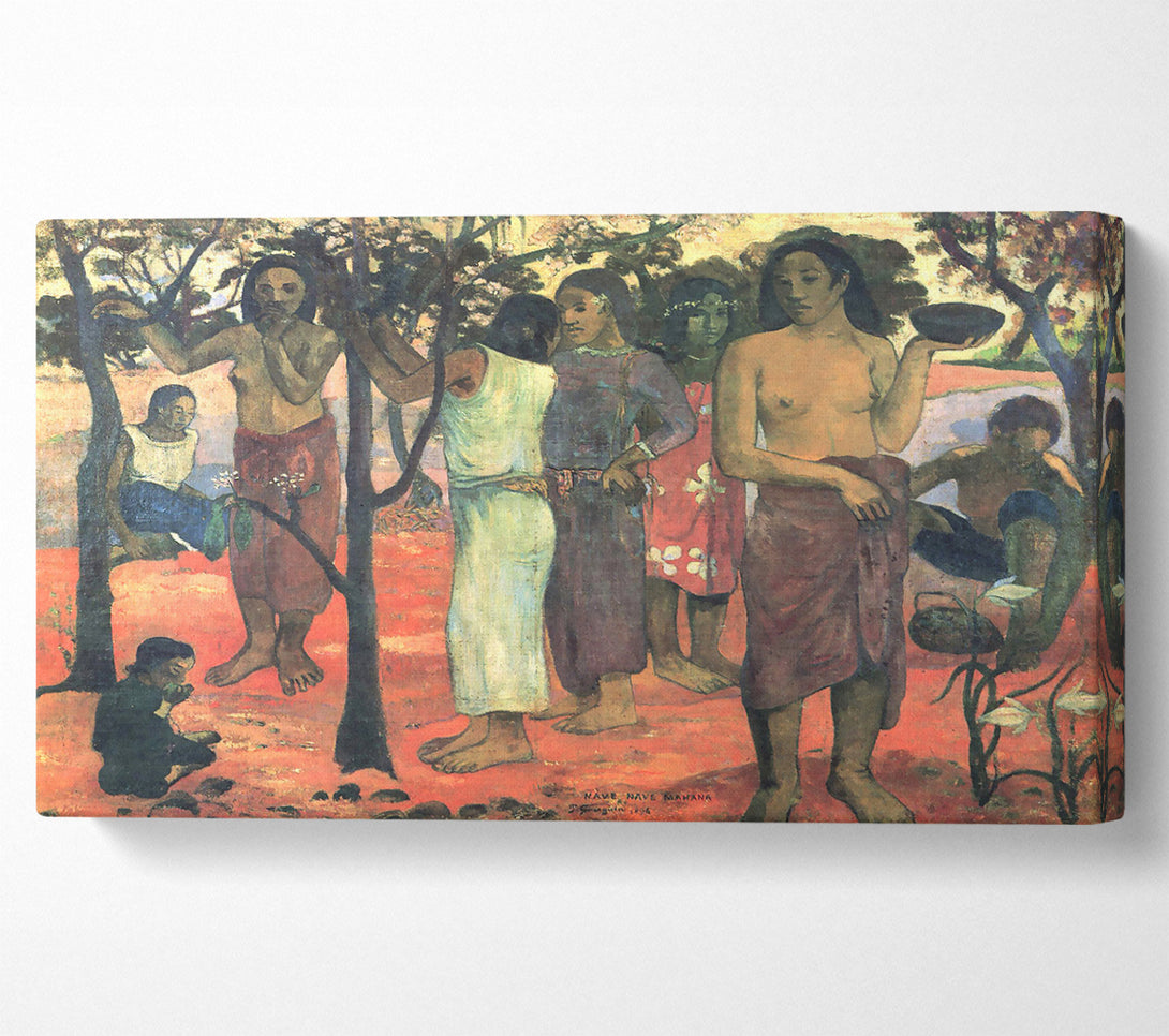  A Canvas Print of Gauguin Nava Nava Mehana Canvas Print