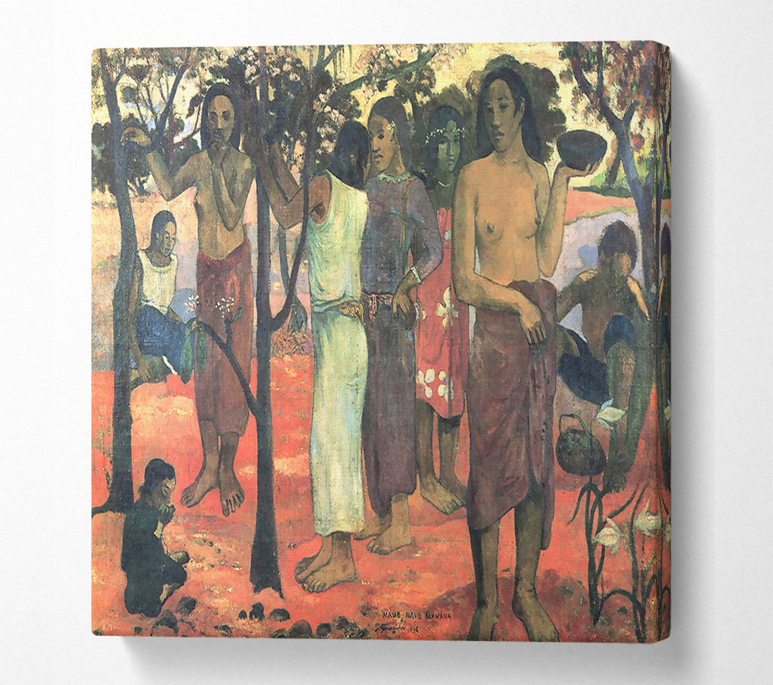  A Canvas Print of Gauguin Nava Nava Mehana Canvas Print