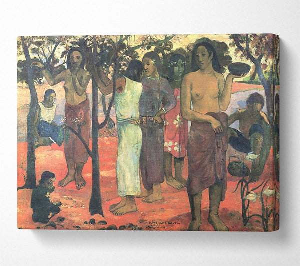  A Canvas Print of Gauguin Nava Nava Mehana Canvas Print
