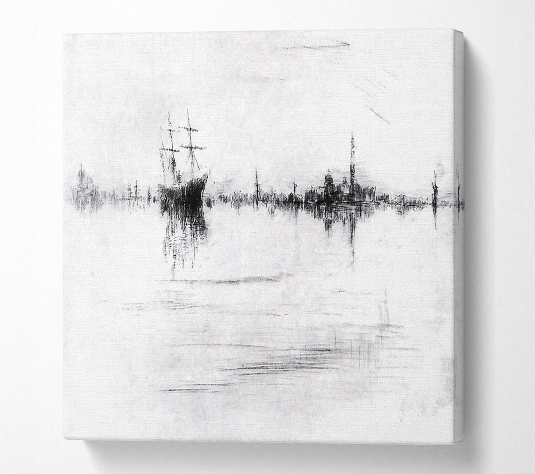  A Canvas Print of Whistler Nocturne Canvas Art