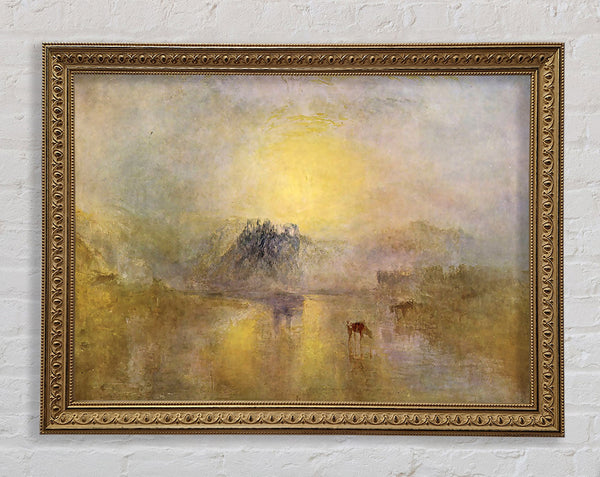 Joseph Mallord Turner Norham Castle Framed Print