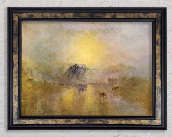 Joseph Mallord Turner Norham Castle Framed Print