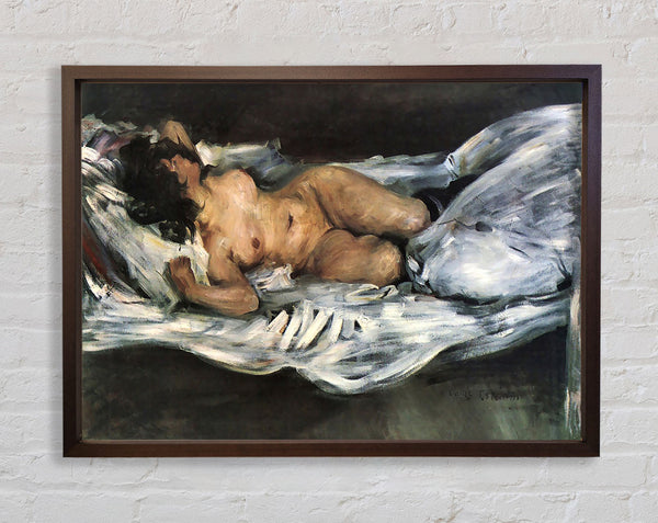 Lovis Corinth Nude Framed Print