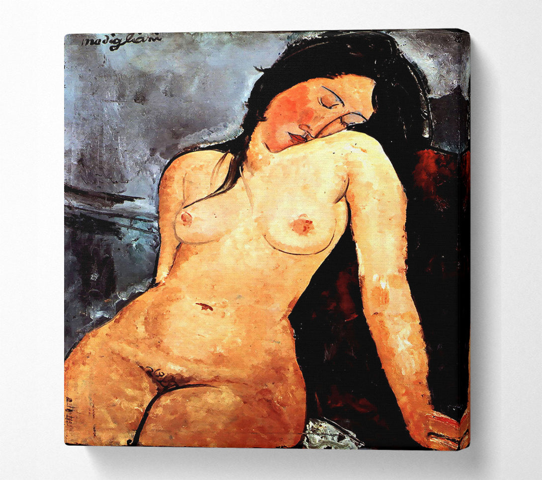  A Canvas Print of Modigliani Nude Female Canvas Print