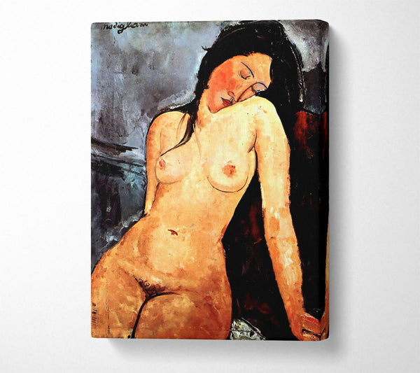  A Canvas Print of Modigliani Nude Female Canvas Print