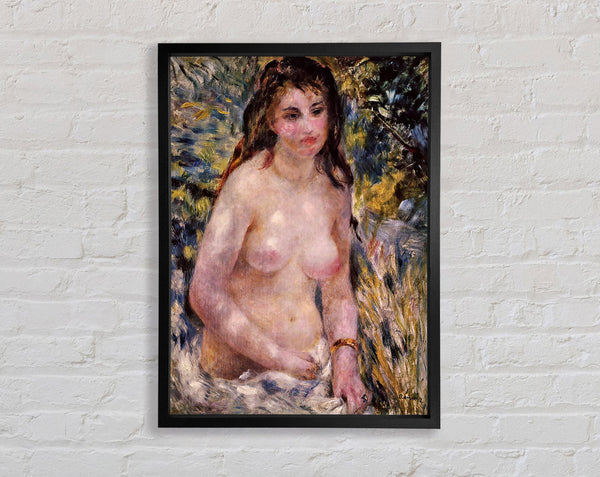 Renoir Nude In The Sun Framed Print