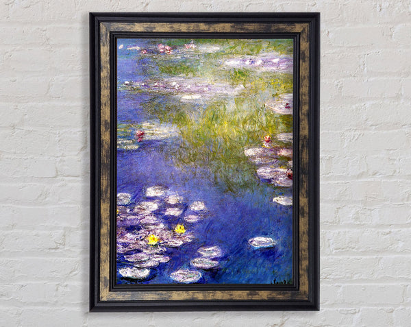 Monet Nympheas At Giverny Framed Print