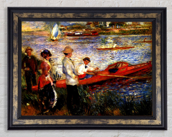 Renoir Oarsman Of Chatou Framed Print