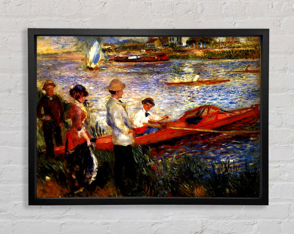 Renoir Oarsman Of Chatou Framed Print