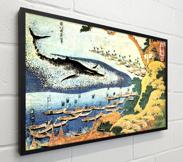 Hokusai Ocean Landscape And Whale