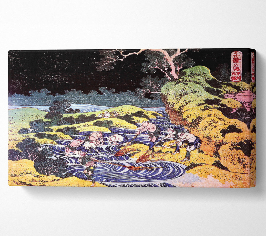  A Canvas Print of Hokusai Ocean Landscape Canvas Print