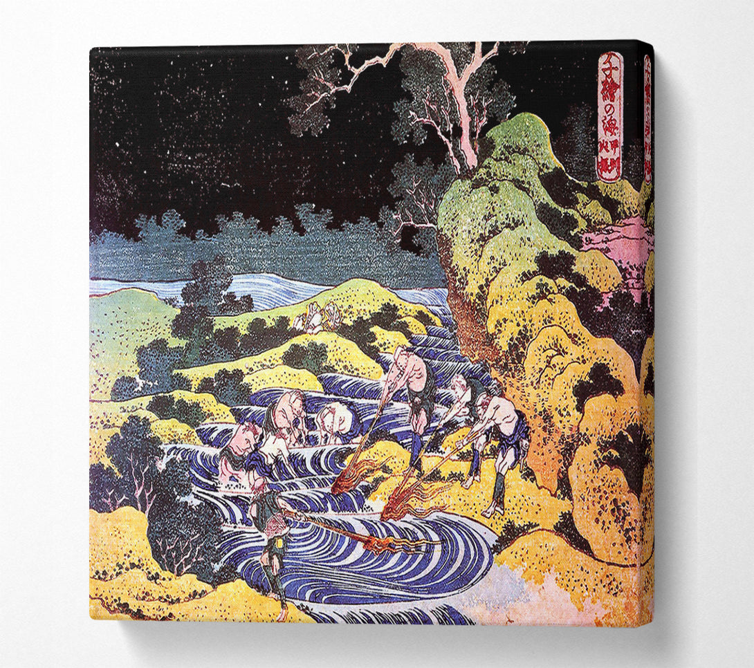  A Canvas Print of Hokusai Ocean Landscape Canvas Print