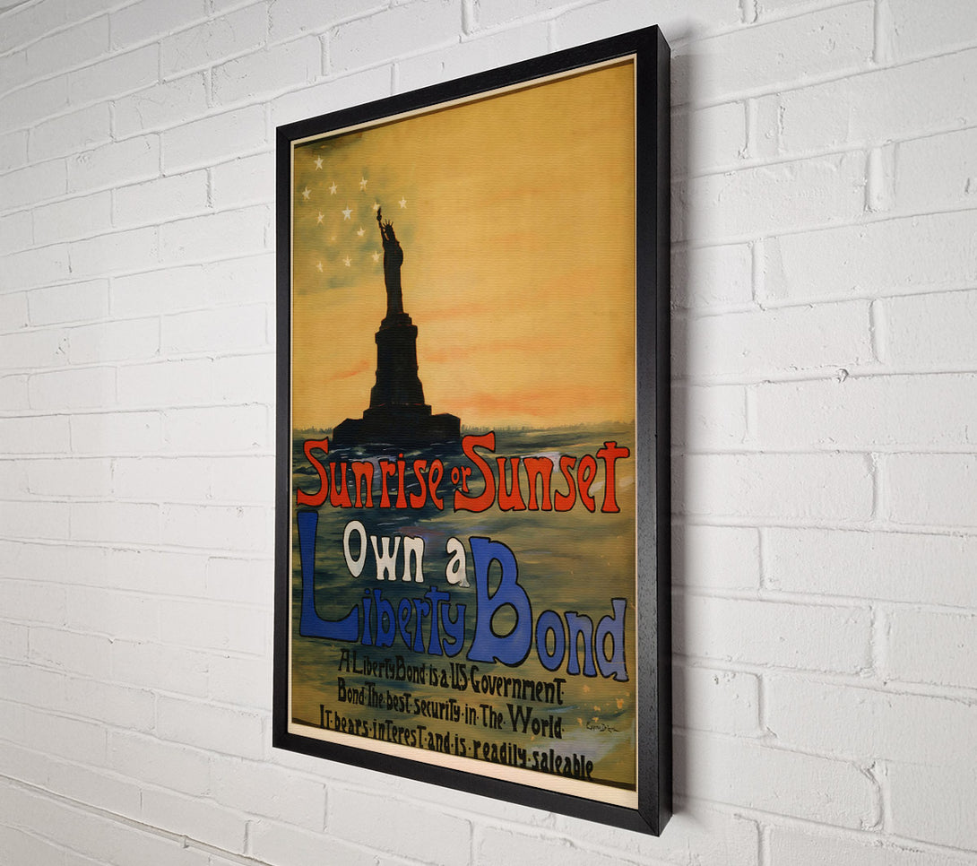  A Canvas Print of Own A Liberty Bond Canvas Print