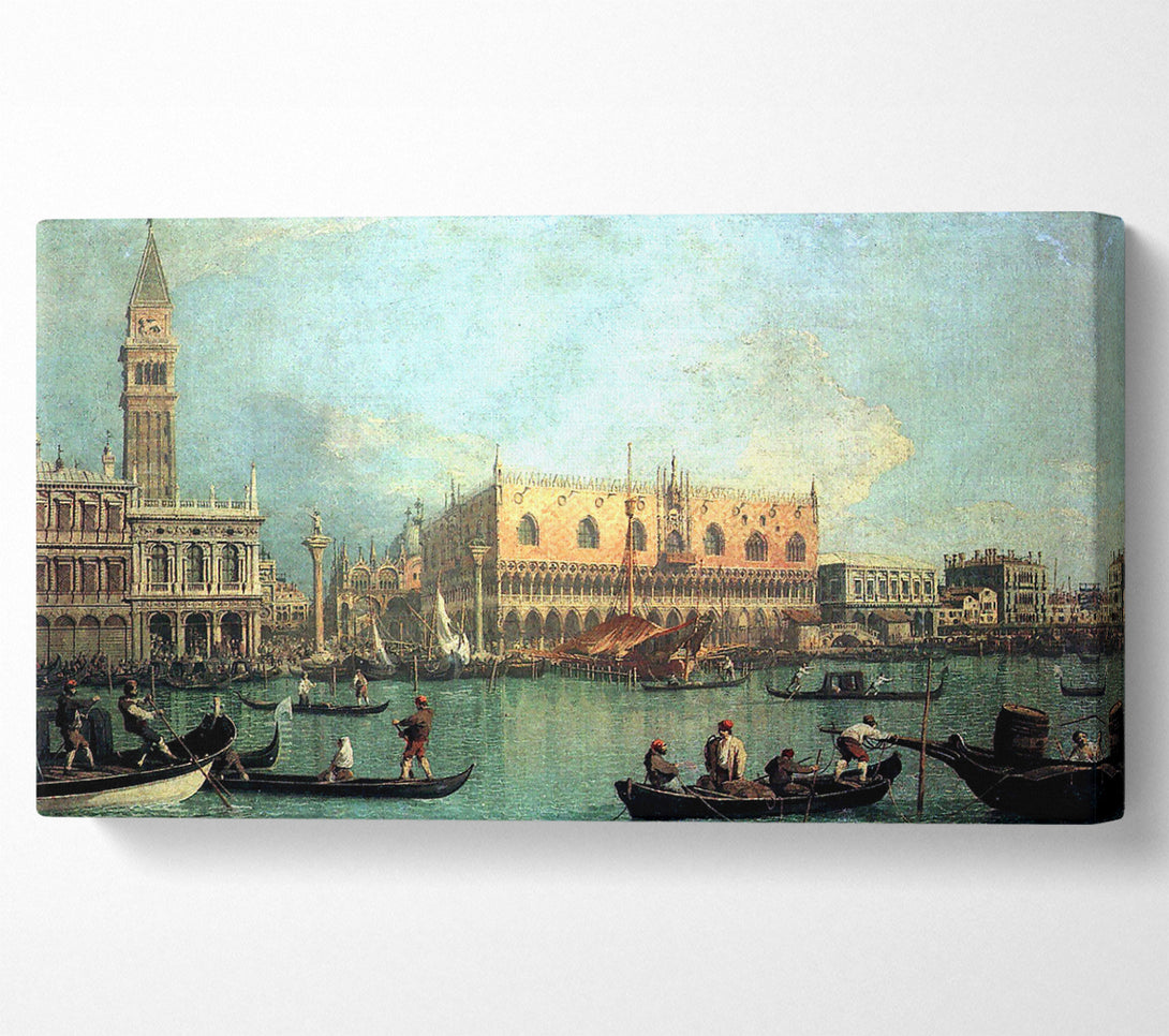  A Canvas Print of Canaletto Palazzo Ducale Canvas Wall Art