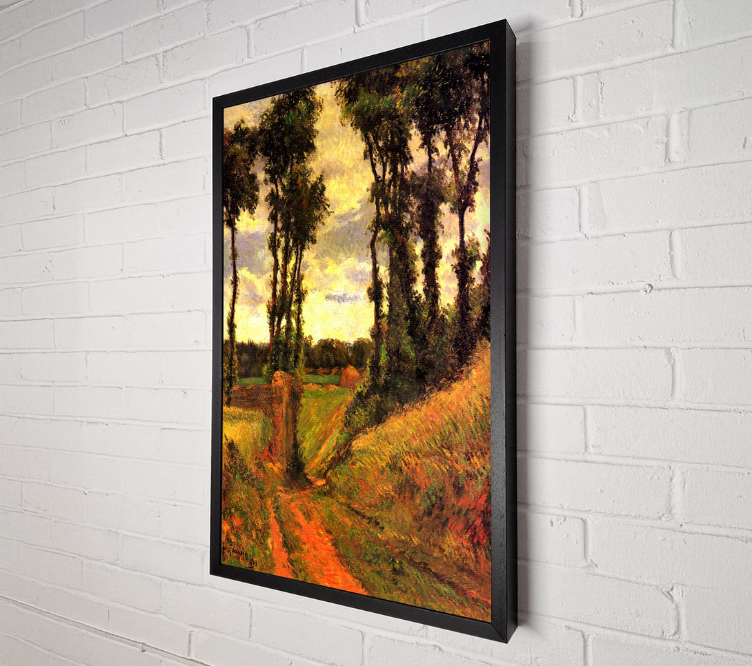  A Canvas Print of Gauguin Pamplin Canvas Art