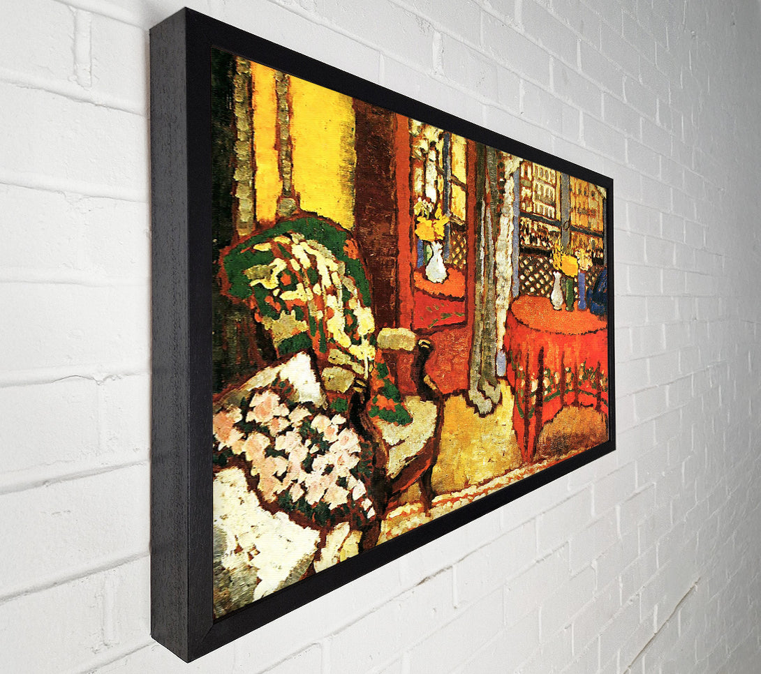  A Canvas Print of Joseph Rippl-Ronai Paris Interior Canvas Print