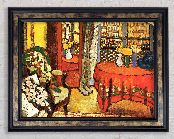 Joseph Rippl-Ronai Paris Interior Framed Print