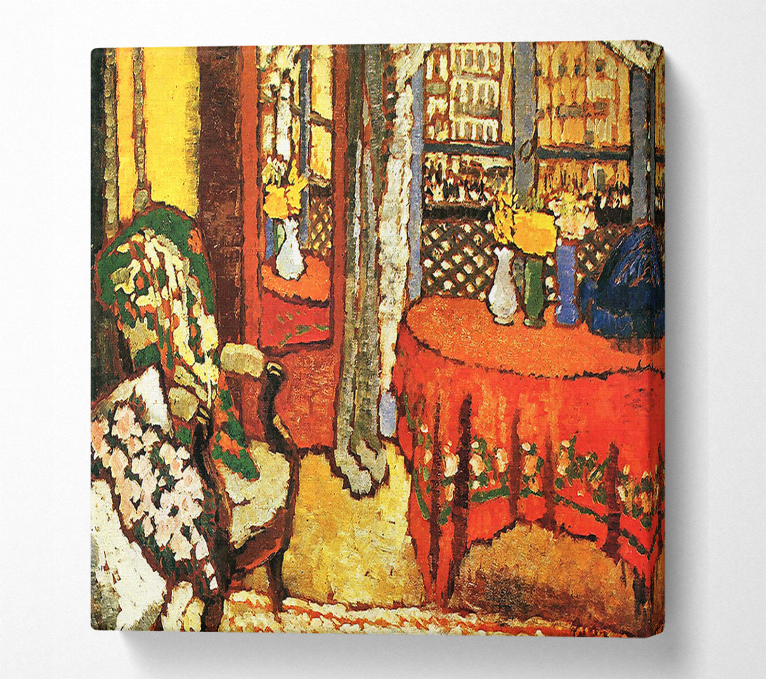  A Canvas Print of Joseph Rippl-Ronai Paris Interior Canvas Print