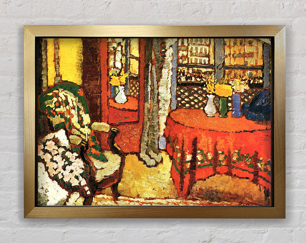 Joseph Rippl-Ronai Paris Interior Framed Print