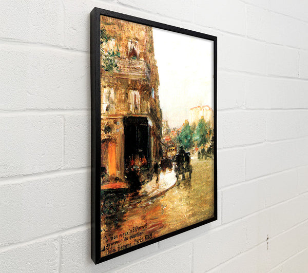 Hassam Parisian Street Scene 2