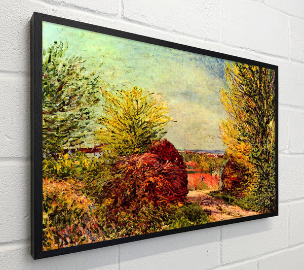 Sisley Path In Veneux Nadon In Spring