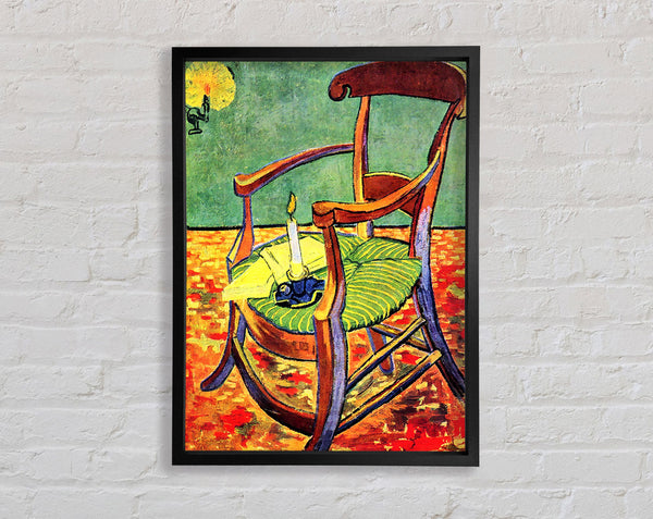 Van Gogh Paul Gauguins Chair Framed Print