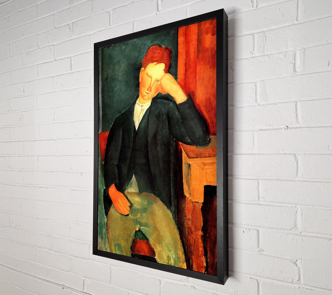  A Canvas Print of Modigliani Peasant Boy 2 Canvas Art