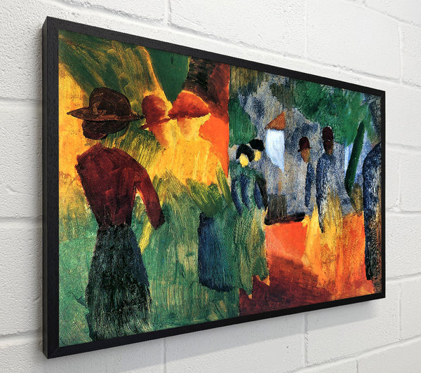 August Macke People In The Park