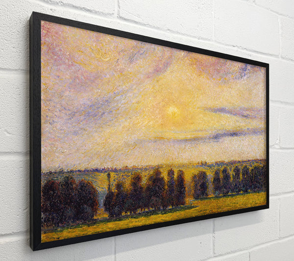 Pissarro Sunset At Eragny