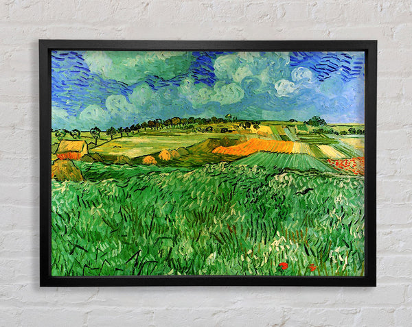 Van Gogh Plain Near Auvers Framed Print