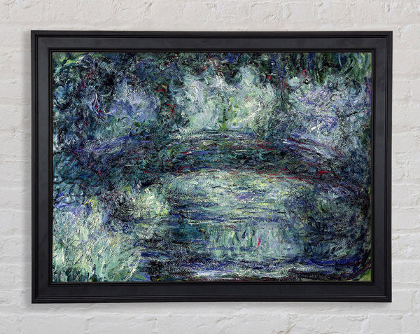 Monet Pont Japonais Japanilainen Silta Framed Print