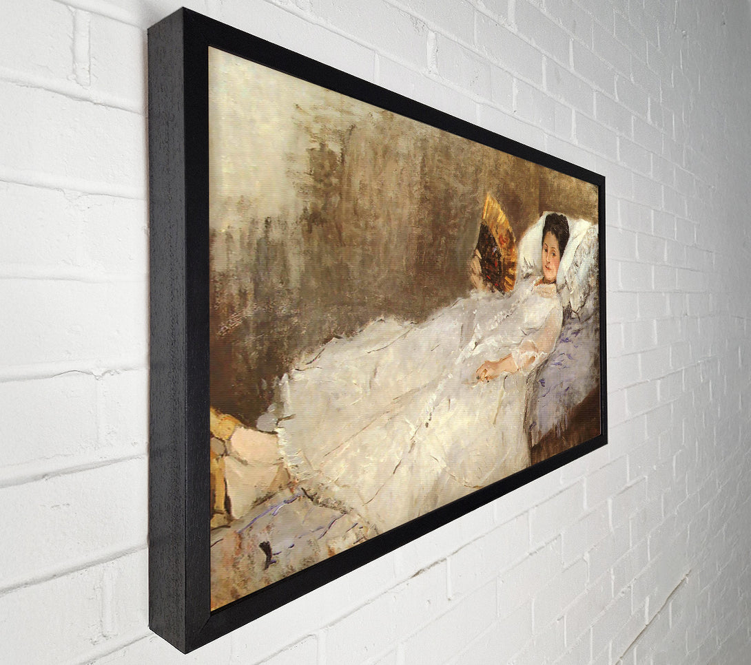  A Canvas Print of Morisot Portrait Of Madame Hubard Canvas Print