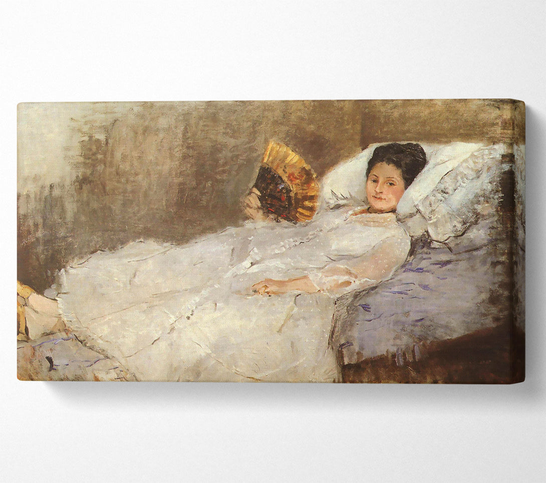  A Canvas Print of Morisot Portrait Of Madame Hubard Canvas Print