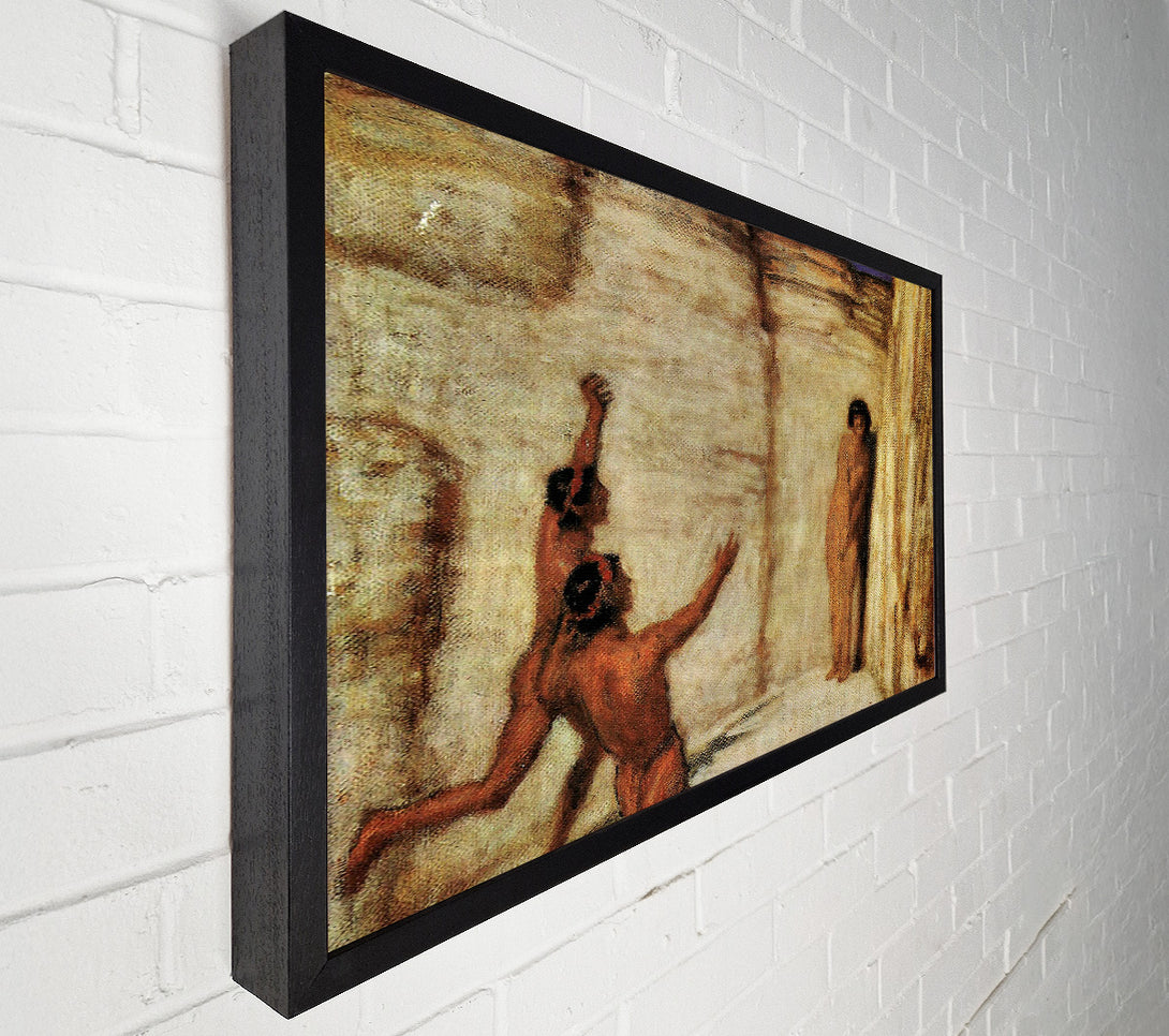  A Canvas Print of Franz Von Stuck Race Canvas Art