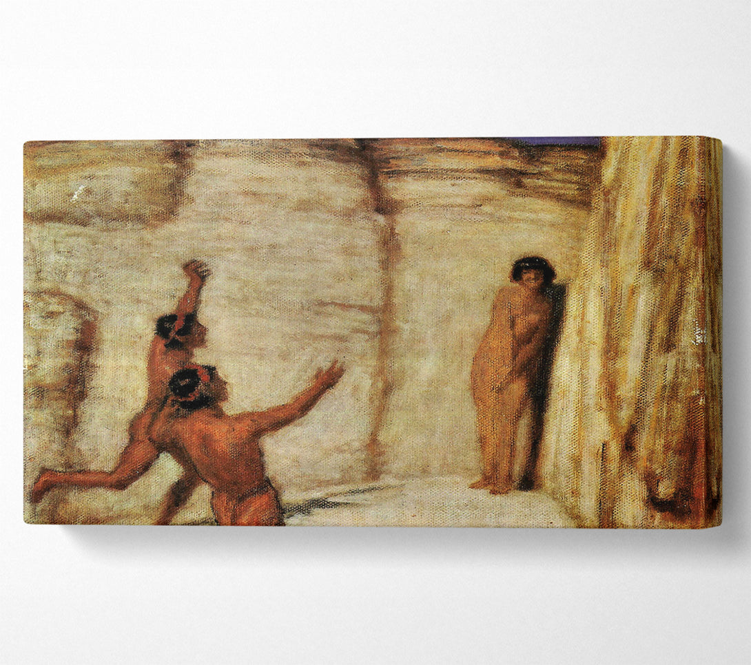  A Canvas Print of Franz Von Stuck Race Canvas Art
