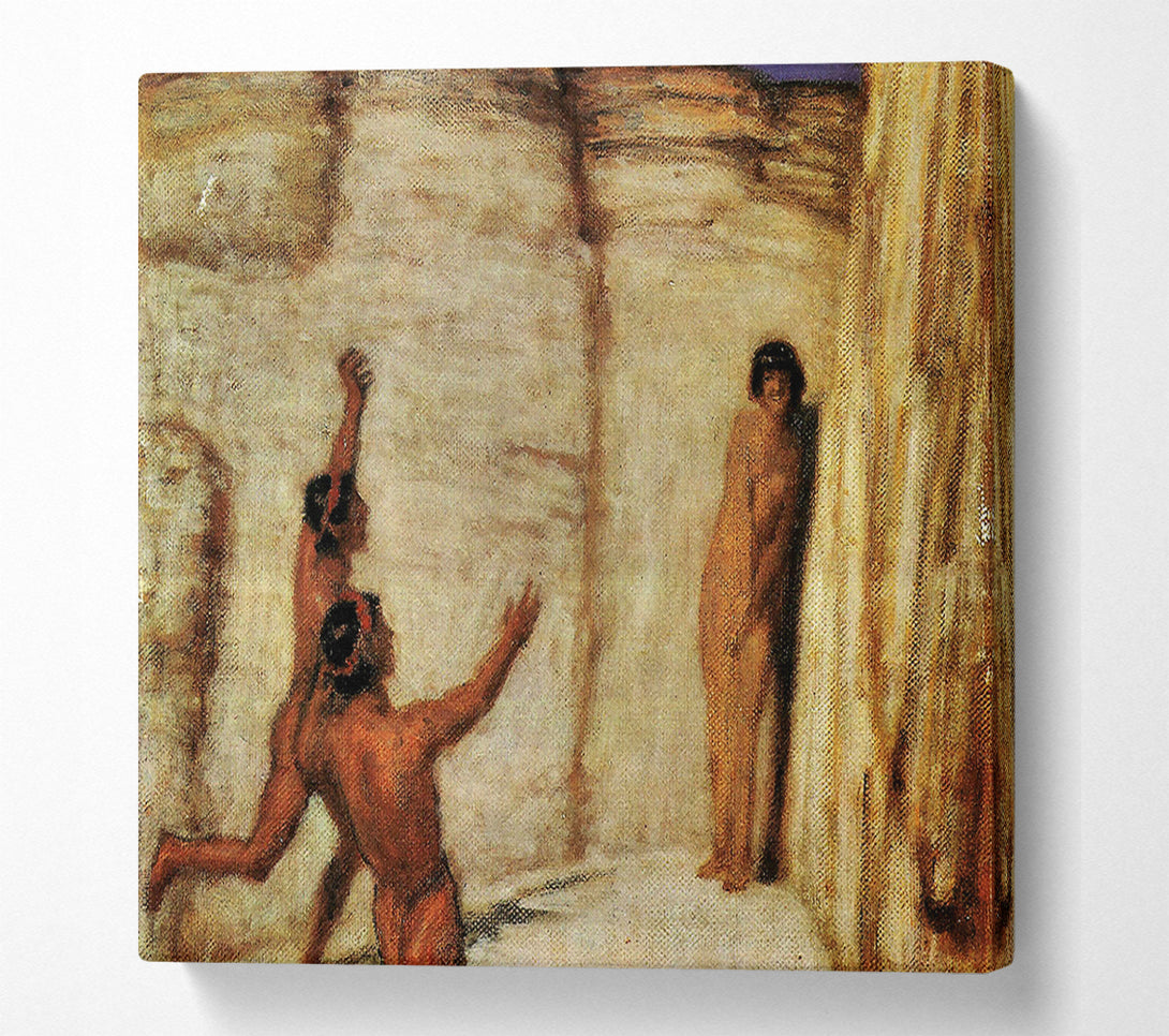  A Canvas Print of Franz Von Stuck Race Canvas Art