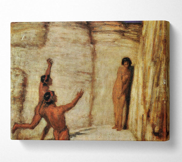  A Canvas Print of Franz Von Stuck Race Canvas Art