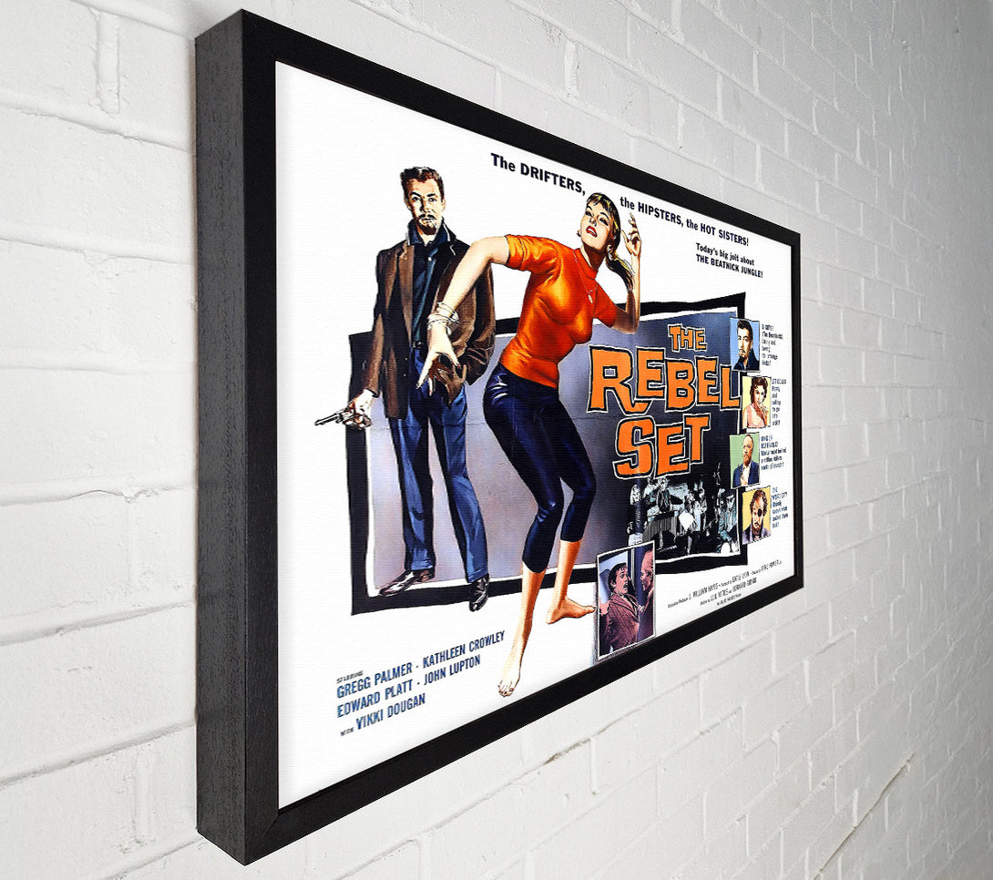  A Canvas Print of Rebel Set Poster 2 Canvas Print