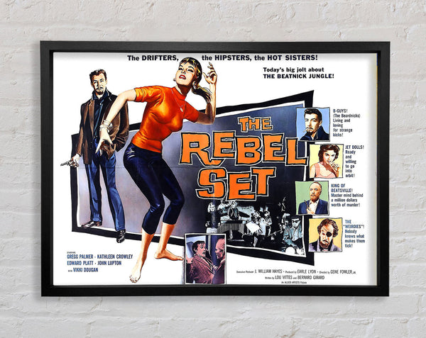 Rebel Set Poster 2 Framed Print