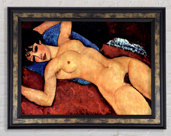 Modigliani Reclining Nude Framed Print