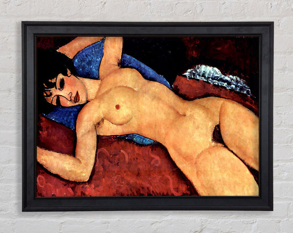 Modigliani Reclining Nude Framed Print
