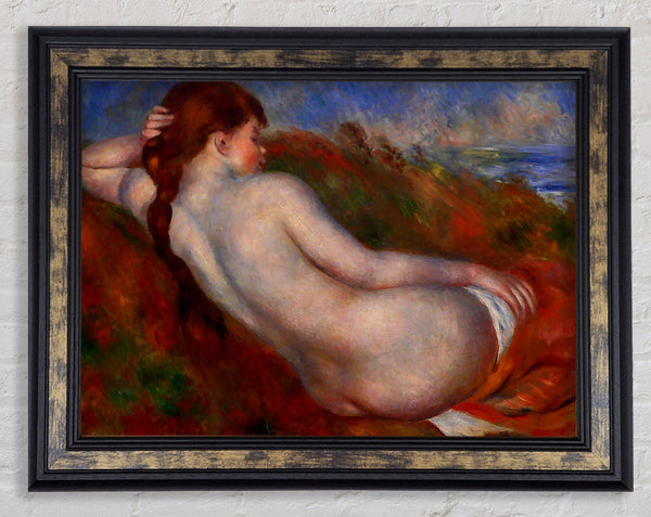 Renoir Reclining Nude Framed Print