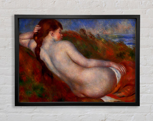 Renoir Reclining Nude Framed Print