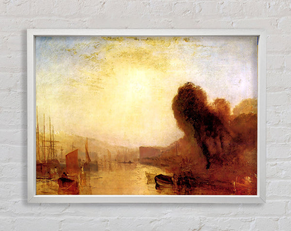 Joseph Mallord Turner-Regatta im Cowes Castle