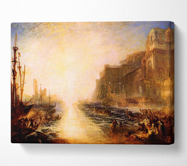 A Canvas Print of Joseph Mallord Turner Regulus Canvas Print