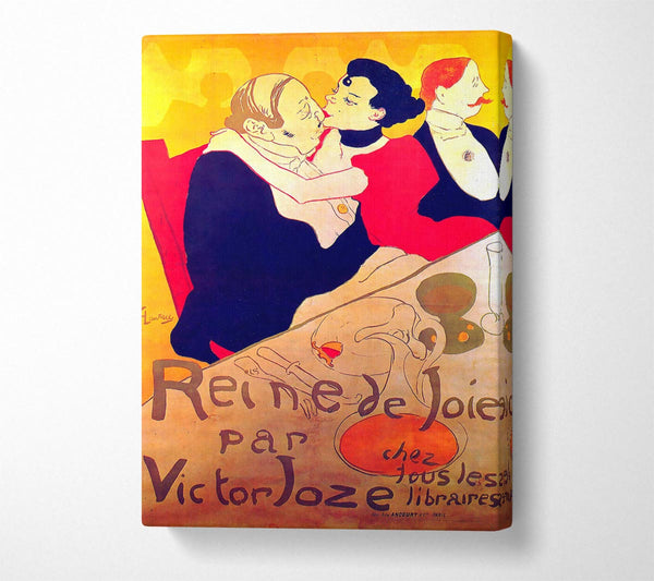  A Canvas Print of Toulouse Lautrec Rene De Joie 2 Canvas Art