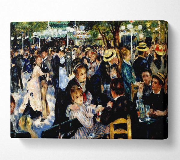  A Canvas Print of Renoir Montmartre Canvas Wall Art