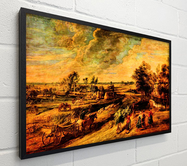 Rubens Return Of The Farmers From The Field